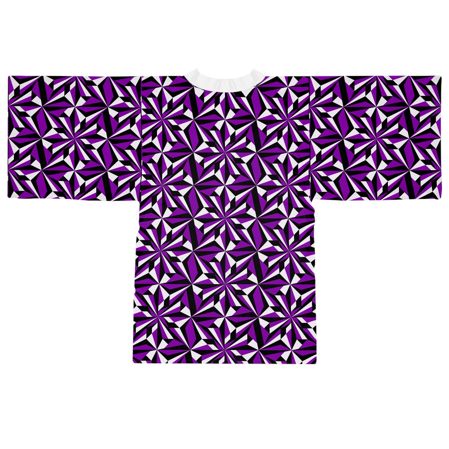 Desert Flowers in Purple Kimono Robe – Where Comfort Meets Native Grace