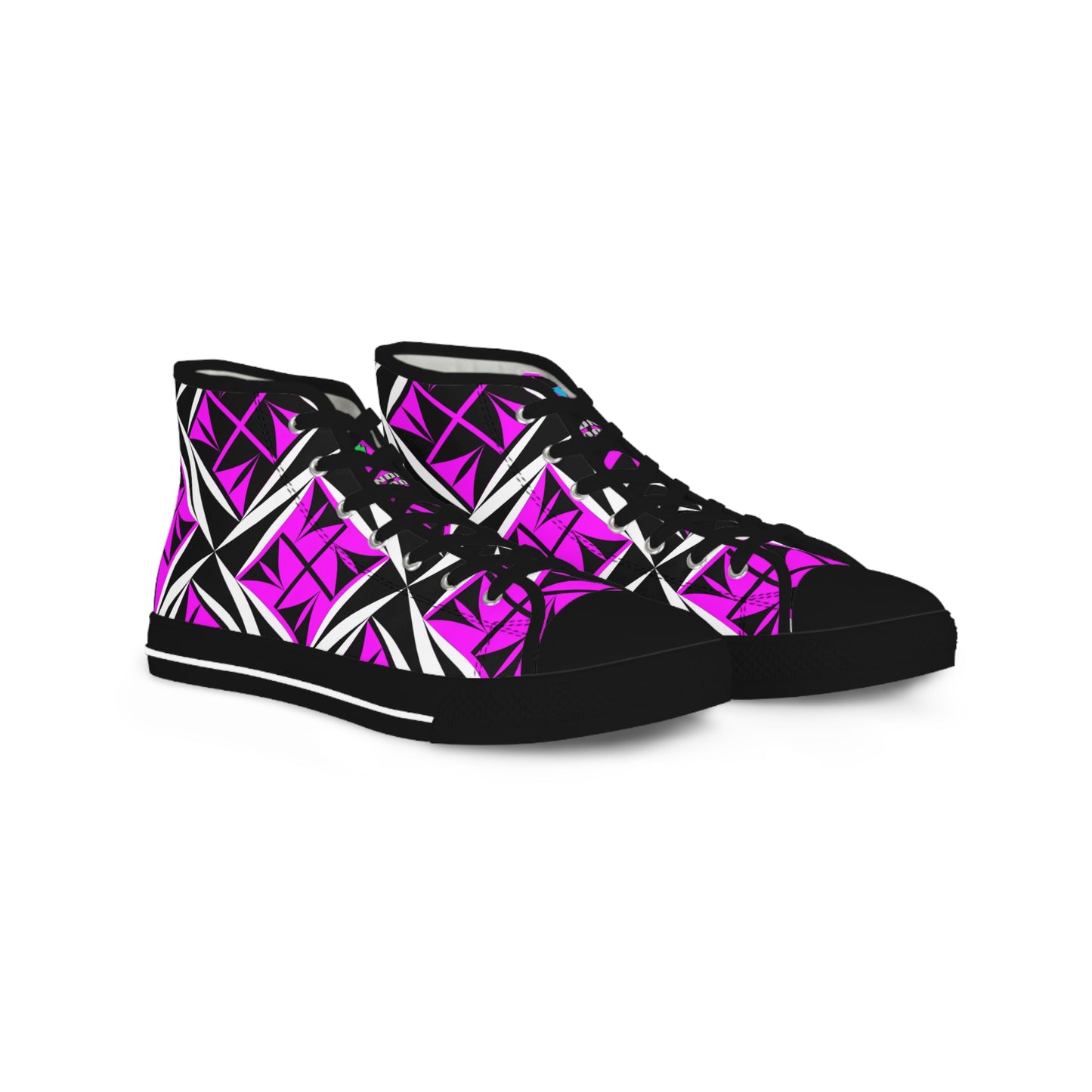 Sacred Winds in Pink High Top Sneakers