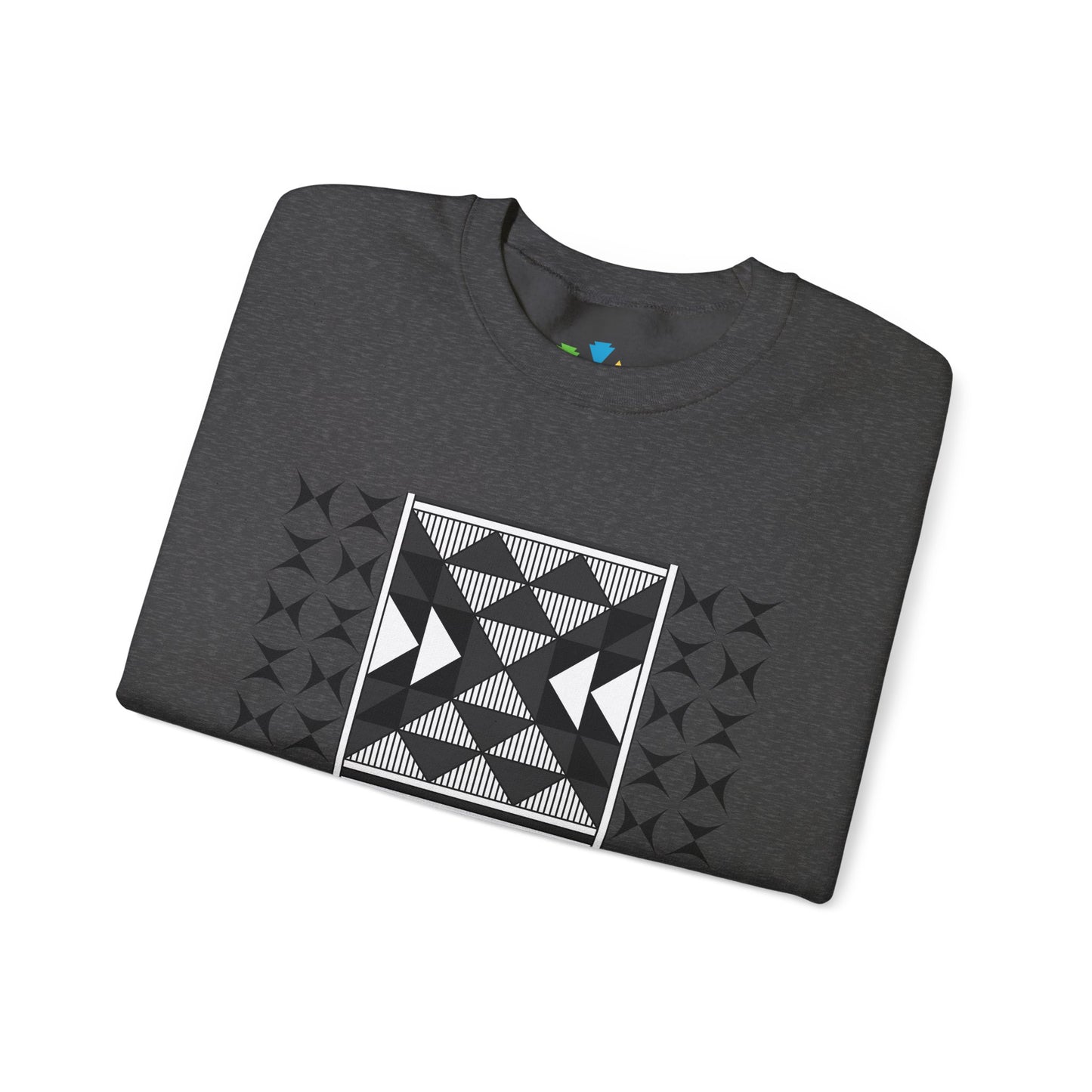 Sacred Mountains in Charcoal Unisex Sweatshirt