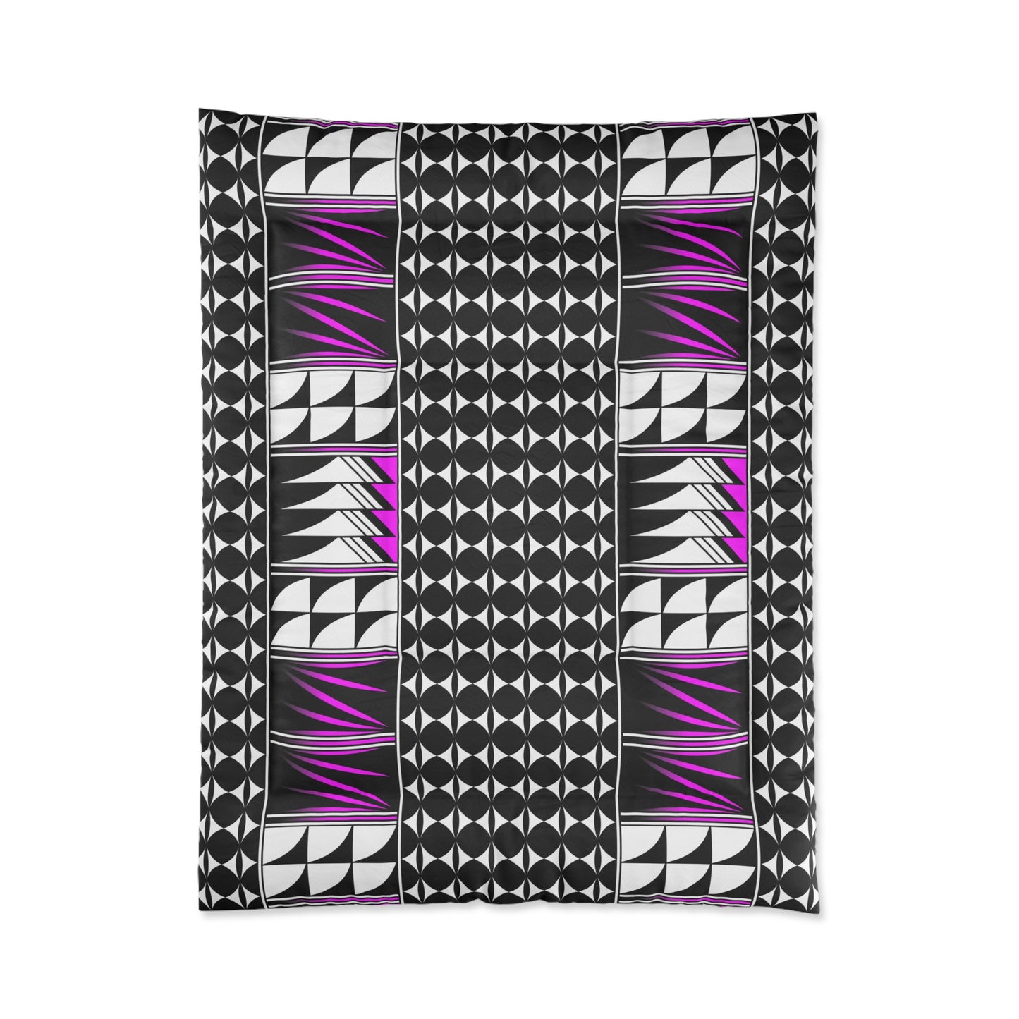 Southwest Feather Blessing in Pink Comforter
