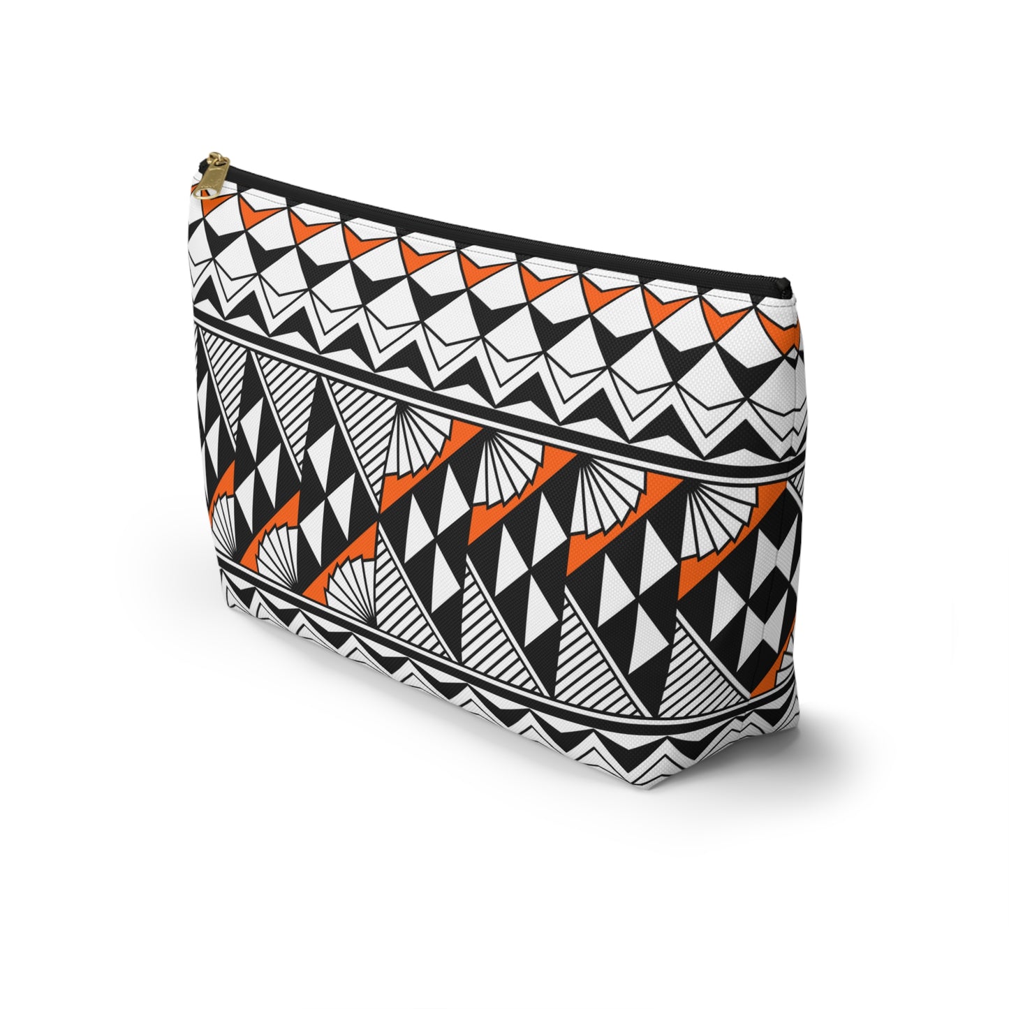Sun nd Rain in Orange Pouch w T-bottom
