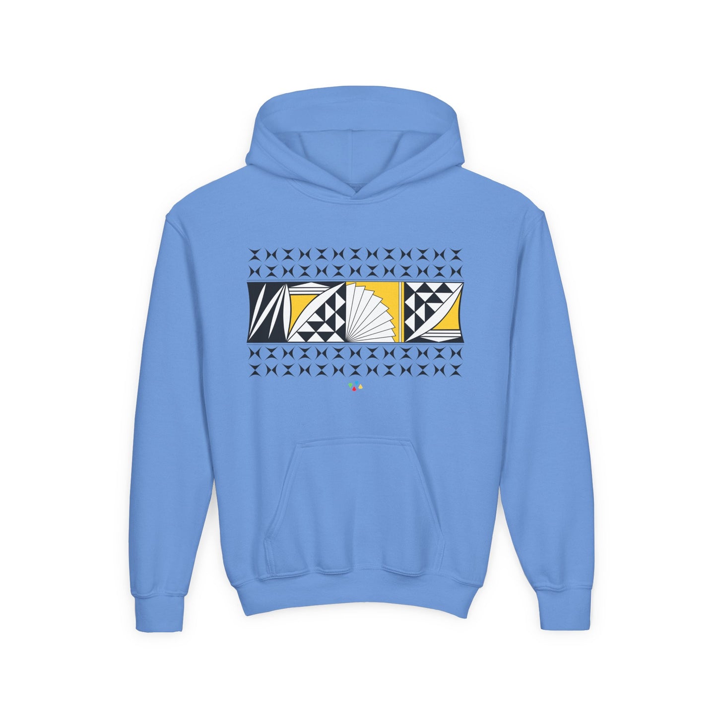 Yellow Southwest Sunrise Youth Heavy Blend Hooded Sweatshirt
