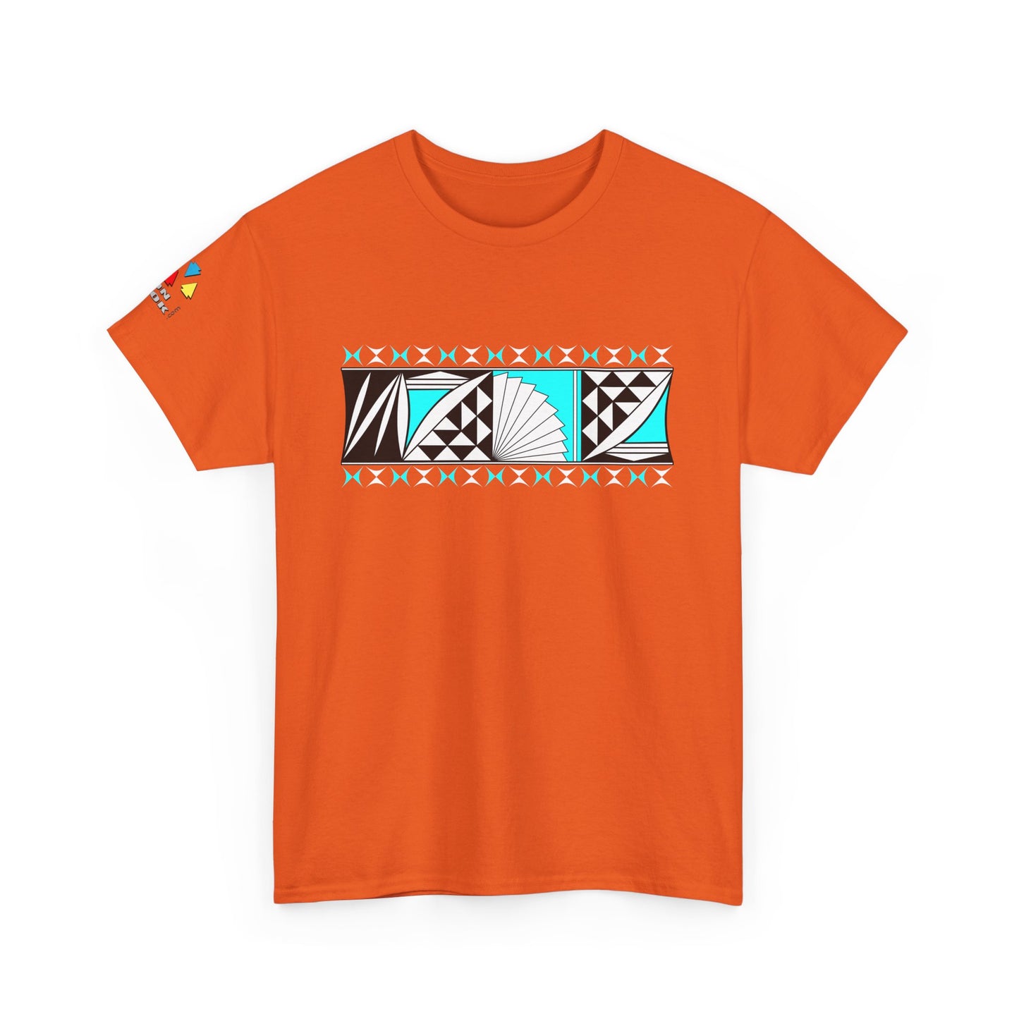 Southwest Sunrise 2 in Turquoise Gildan Unisex Tee