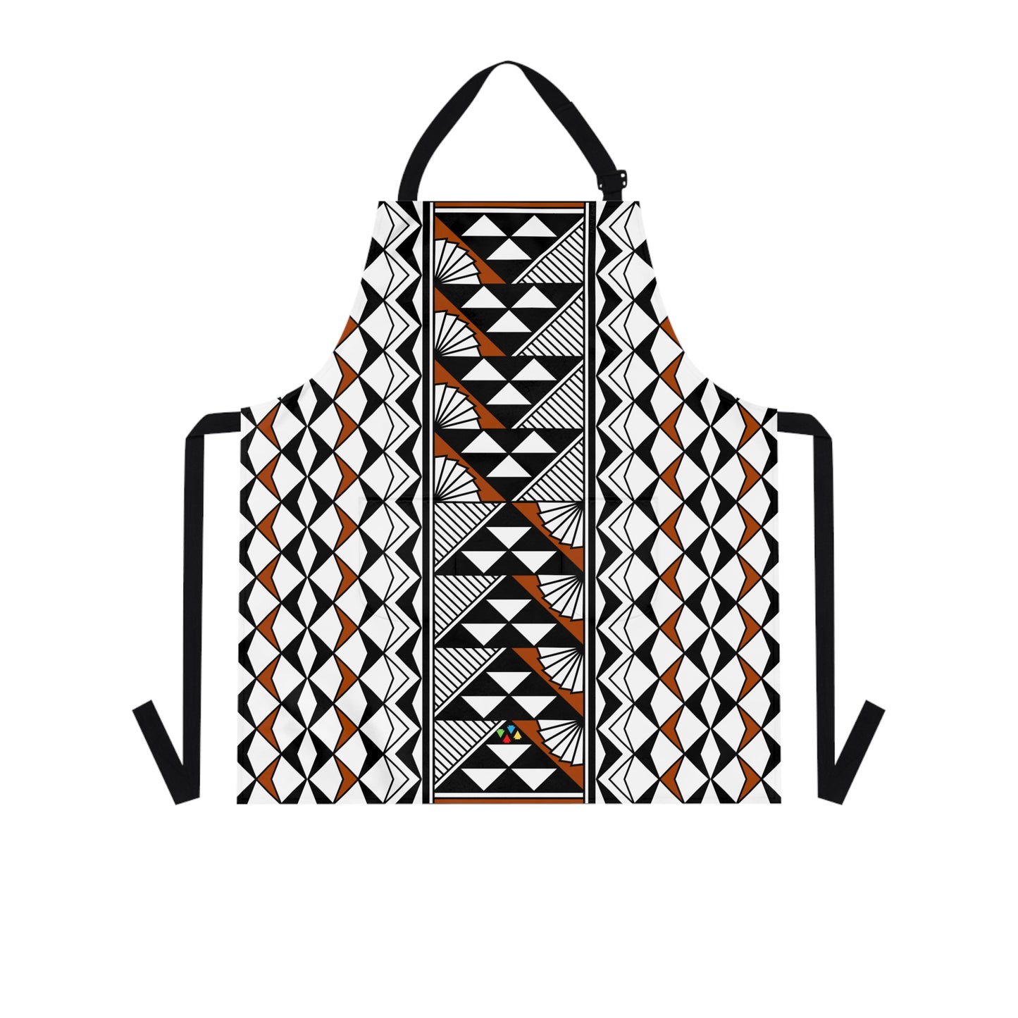 Rust Native Sun and Rain Two Pocket Apron