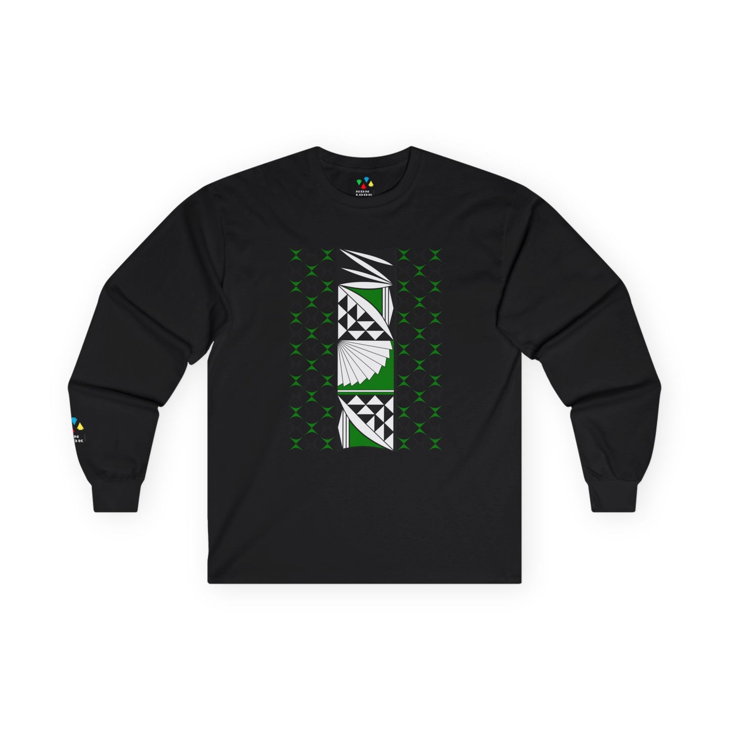 Southwest Sunrise in Green Unisex Long Sleeve Tee