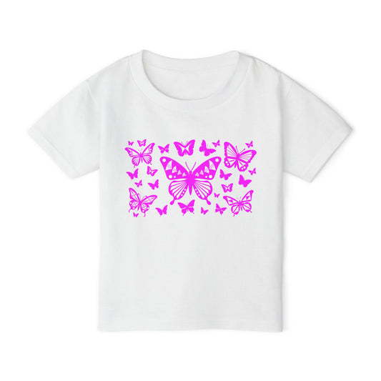 Pink Native Butterflies Toddler T-Shirt
