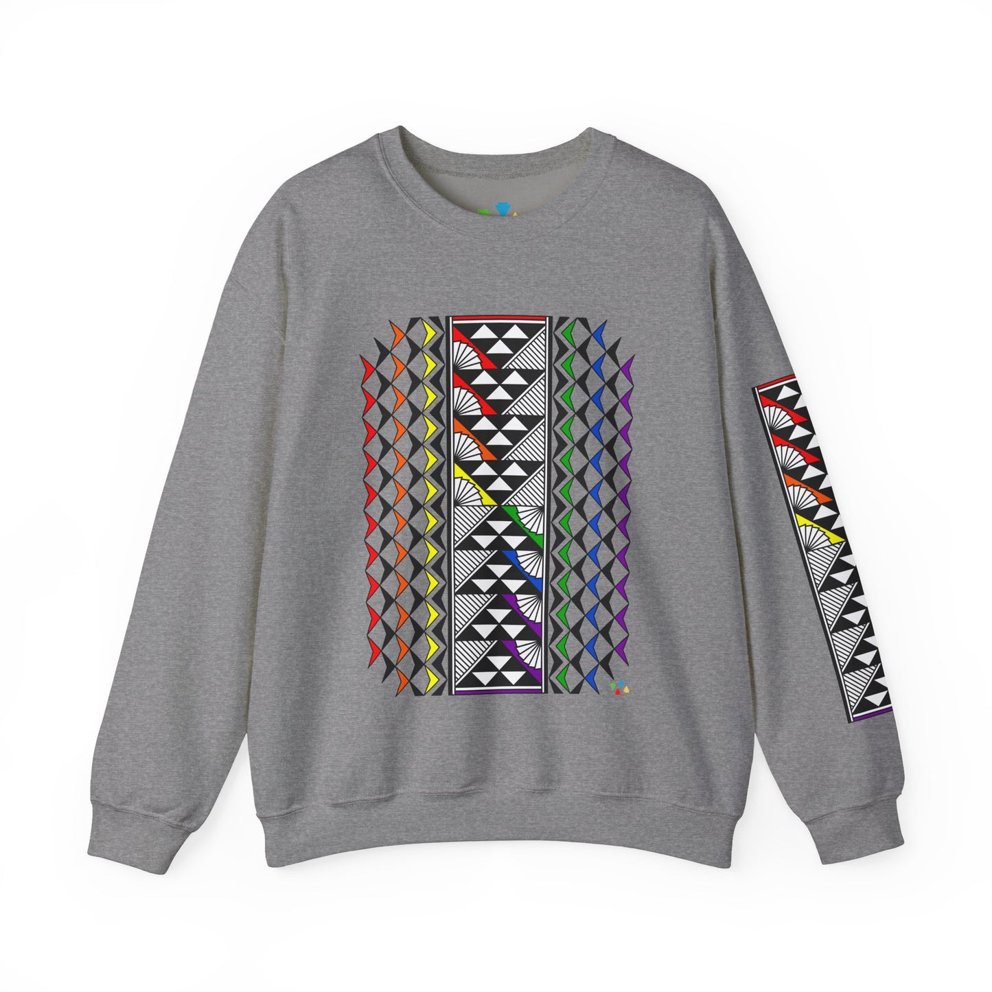 Rainbow Sun and Rain Unisex Sweatshirt