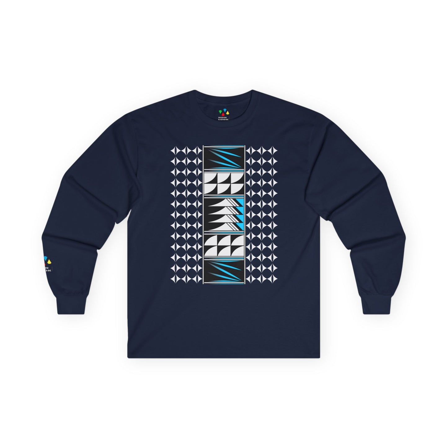 Feather Blessings in Turquoise Unisex Long Sleeve Tee