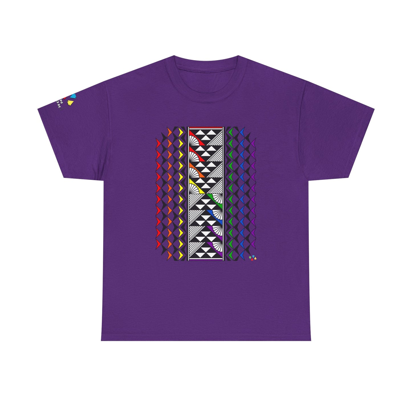 Rainbow Sun and Rain Gildan Unisex Tee