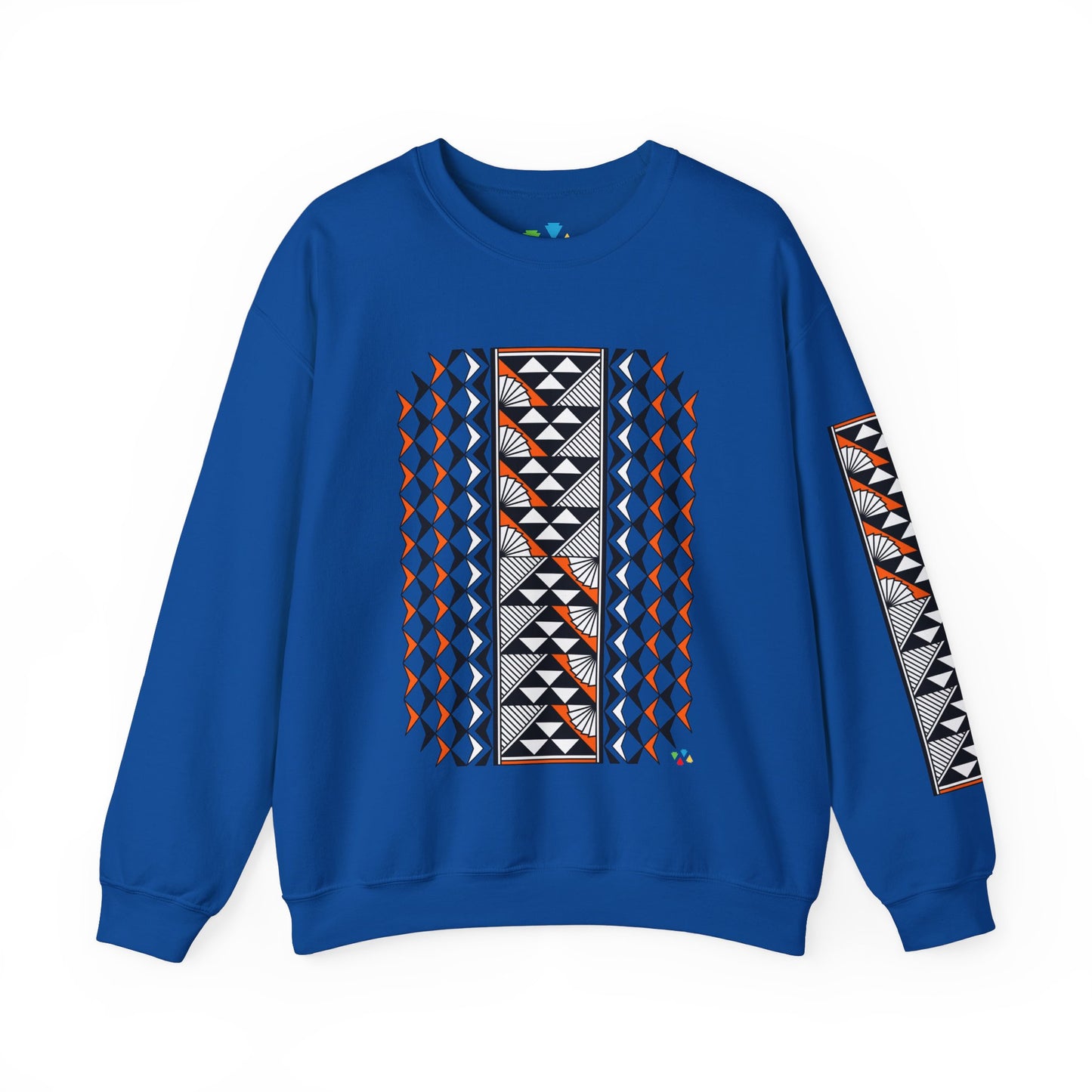 Sun and Rain in Orange Unisex Sweatshirt