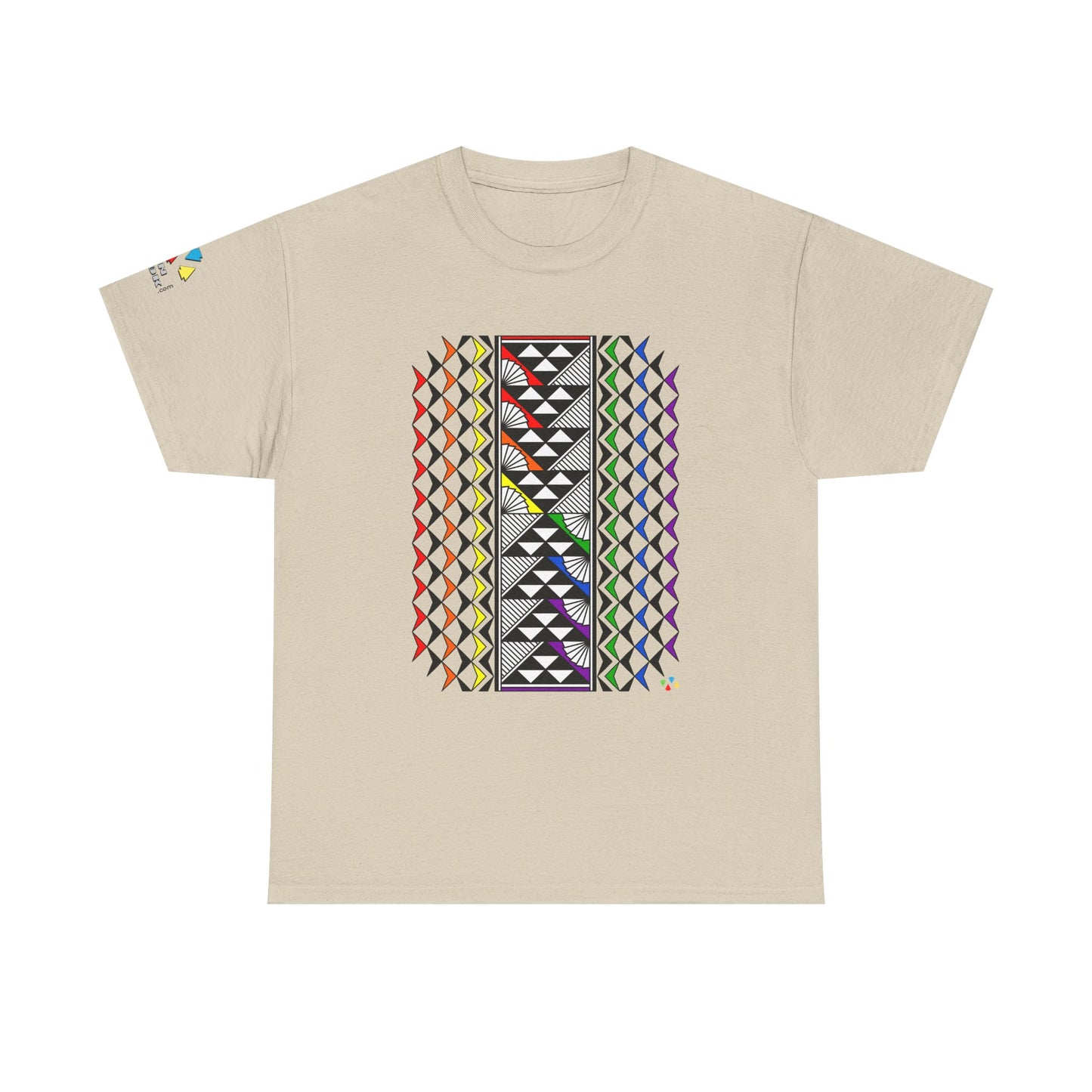 Rainbow Sun and Rain Gildan Unisex Tee