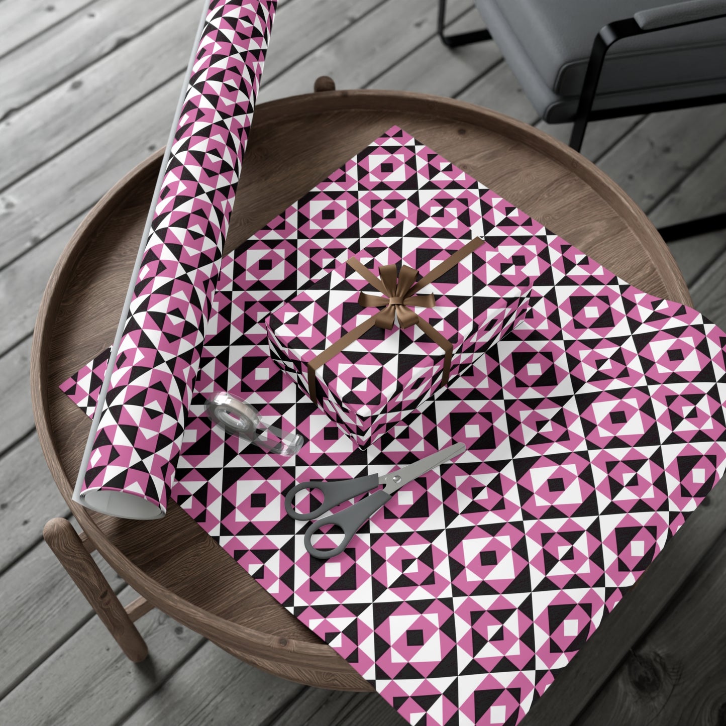 Light Pink Sacred Mountains Gift Wrap Papers