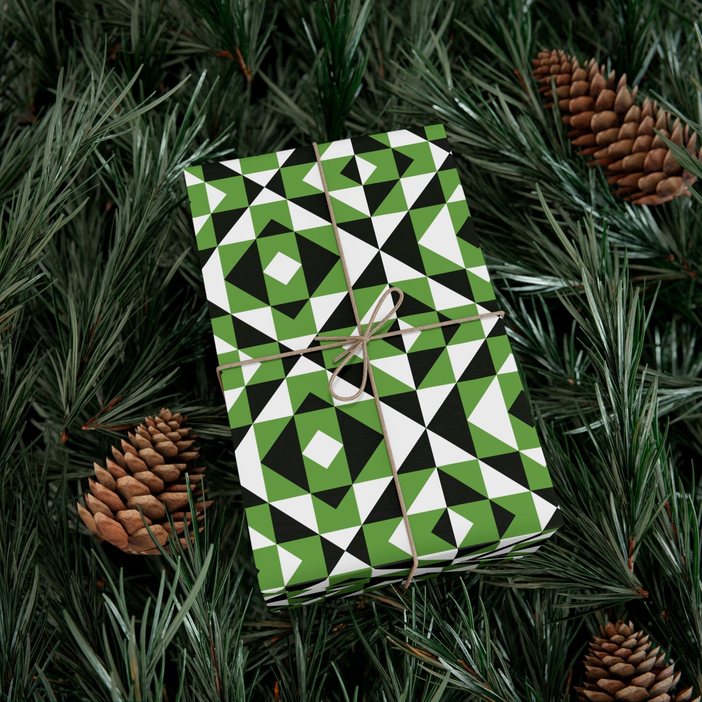 Light Green Sacred Mountains Gift Wrap Papers