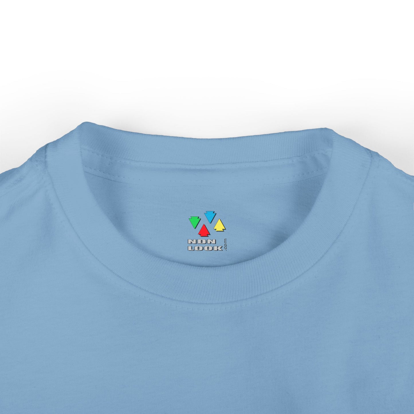 Blue Feather Blessings Infant Fine Jersey Tee