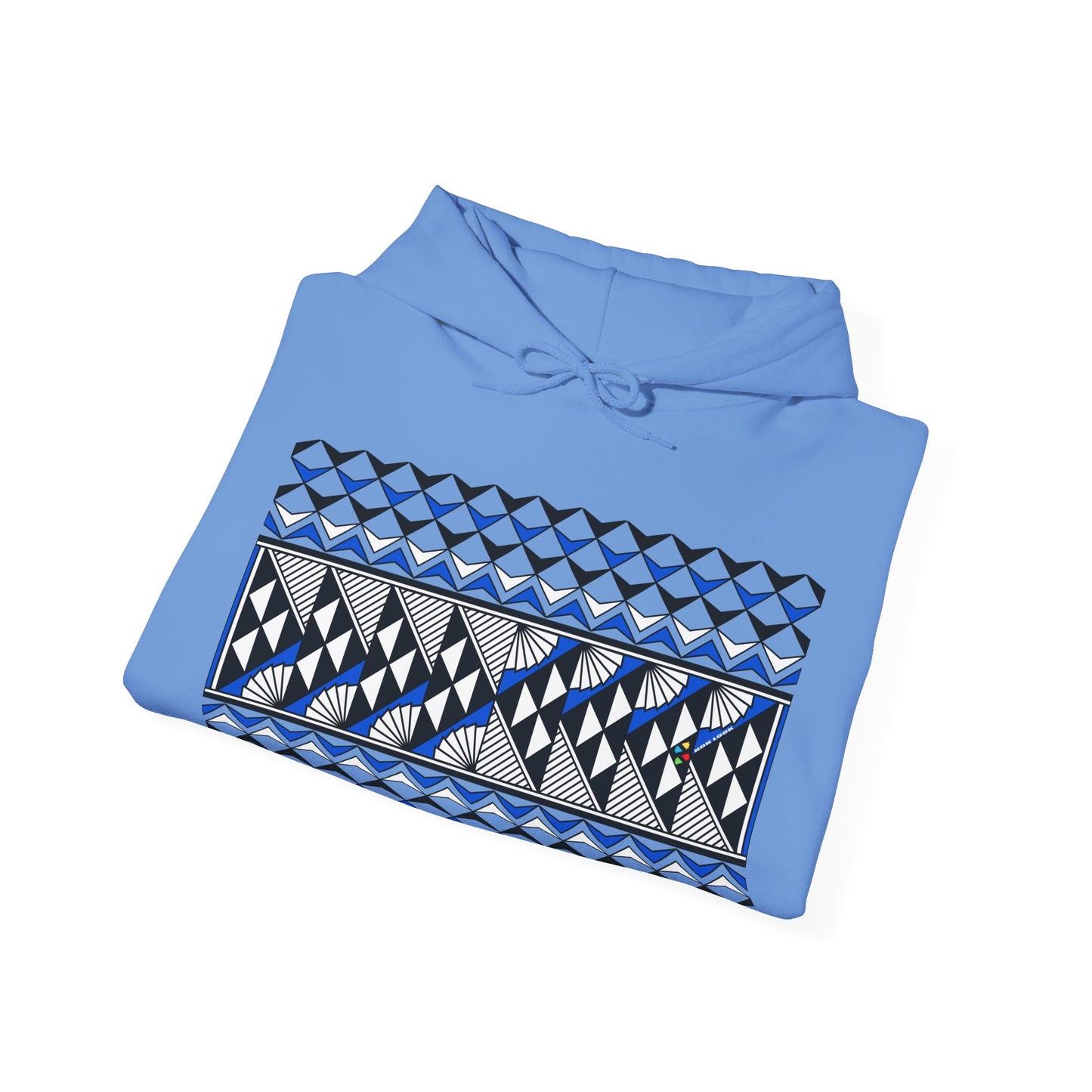 Sun and Rain in Blue Unisex Hoodie