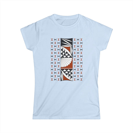 Rust Southwest Sunrise Women's Softstyle Tee