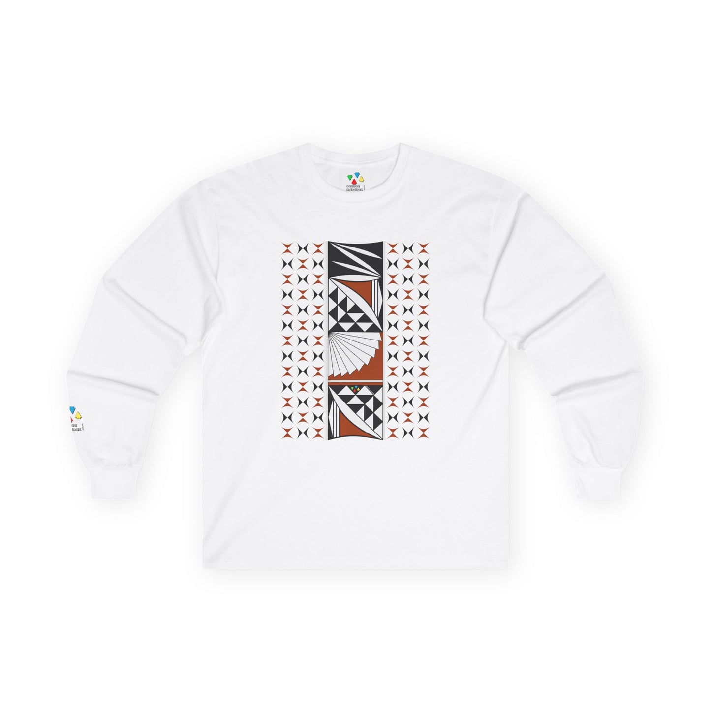 Southwest Sunrise in Rust Unisex Long Sleeve Tee