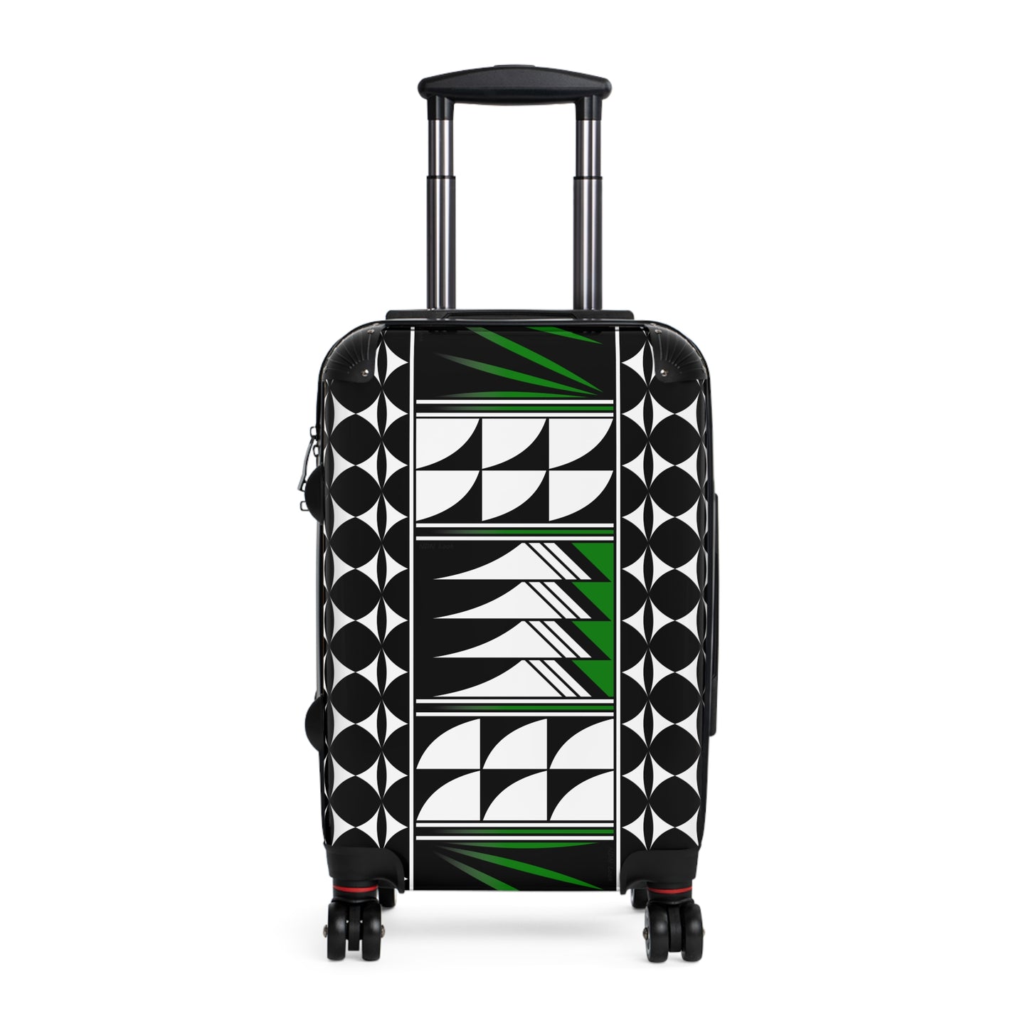 Blessed Feathers in Green Suitcases