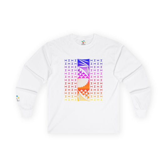 Rainbow Sunrise Unisex Long Sleeve Tee