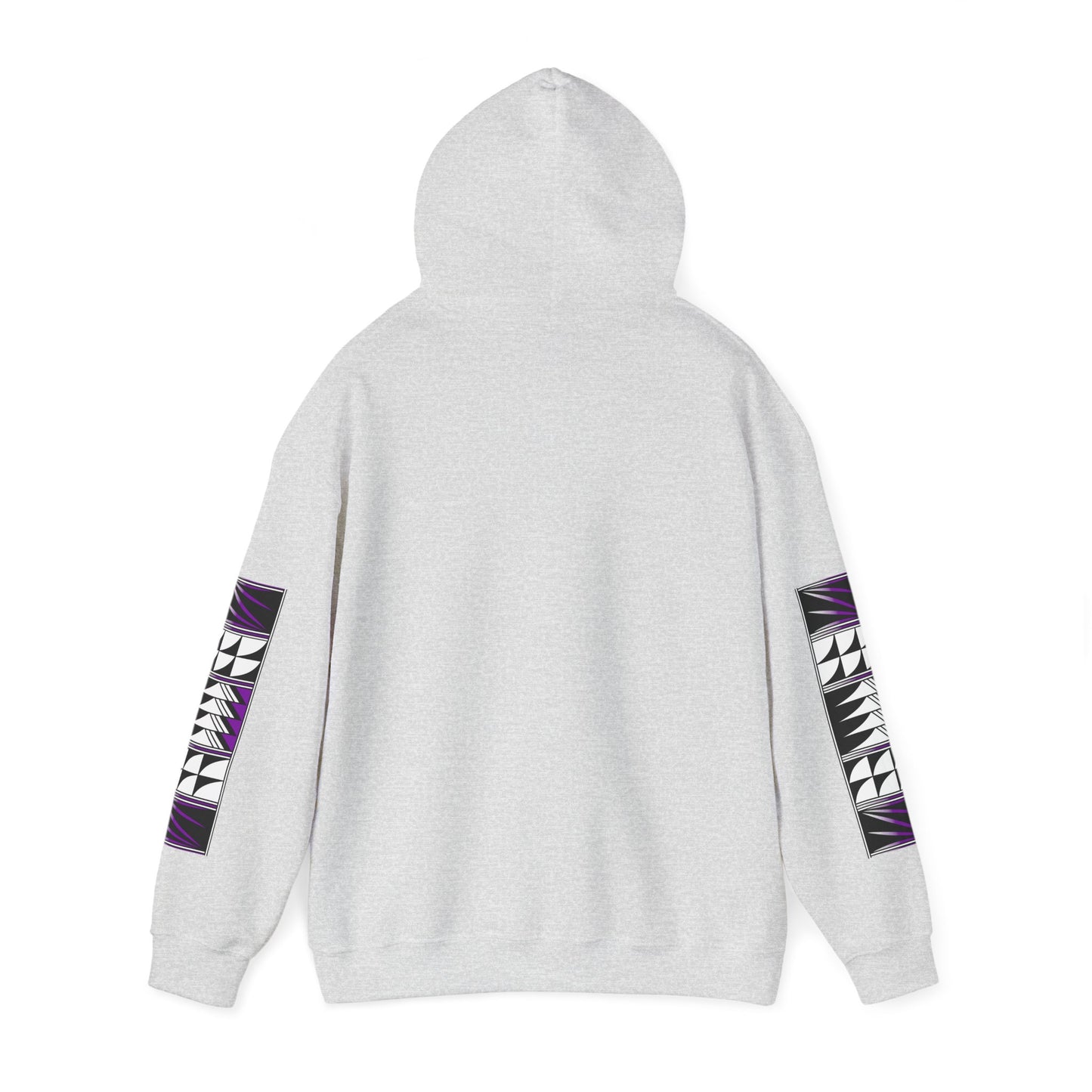Blessed Feathers in Purple Unisex Hoodie