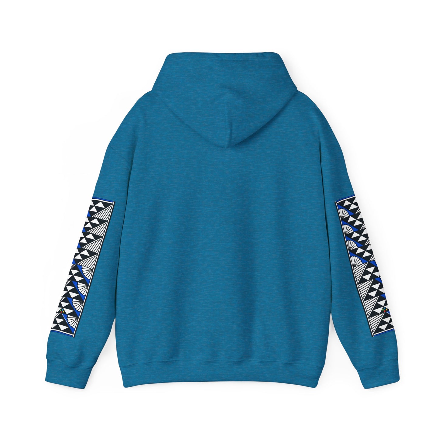 Sun and Rain in Blue Unisex Hoodie