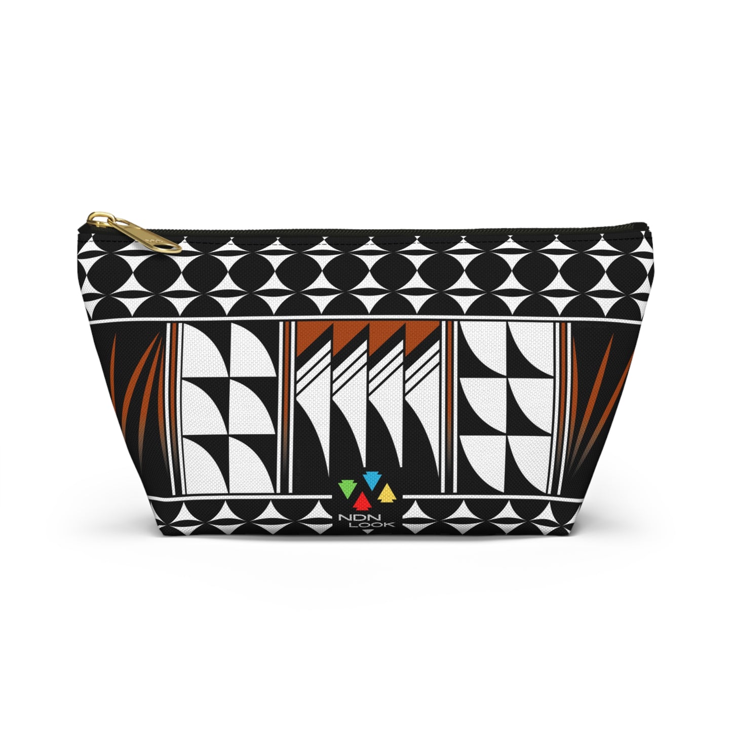 Blessed Feathers in Rust Pouch w T-bottom