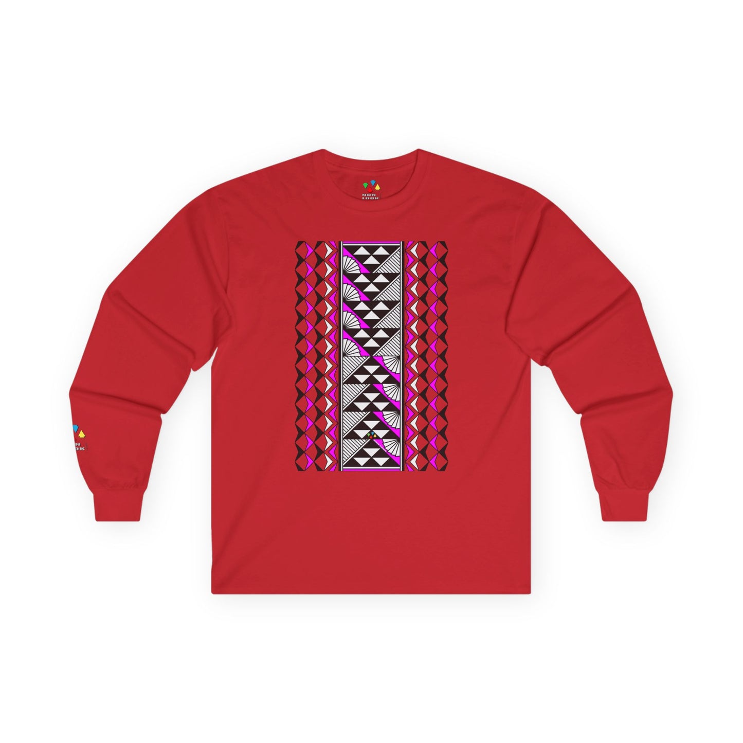 Sun and Rain in Pink Unisex Long Sleeve Tee
