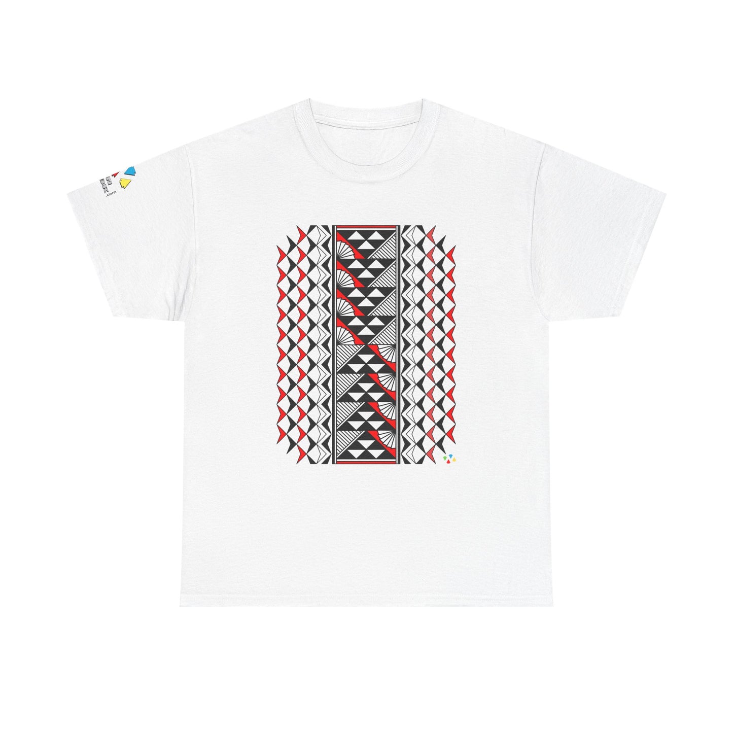 Sun and Rain in Red Gildan Unisex Tee