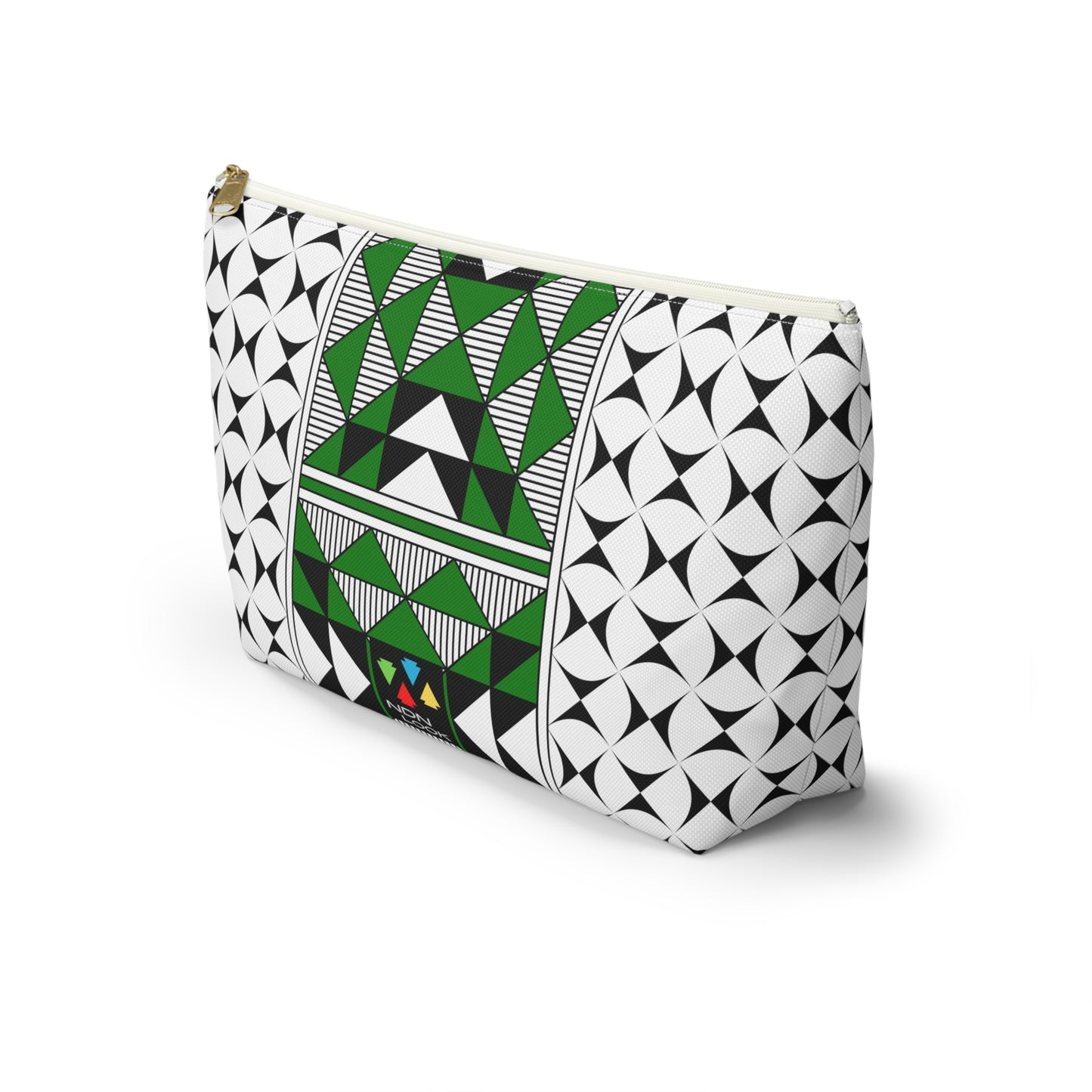 Sacred Mountains in Green Pouch w T-bottom
