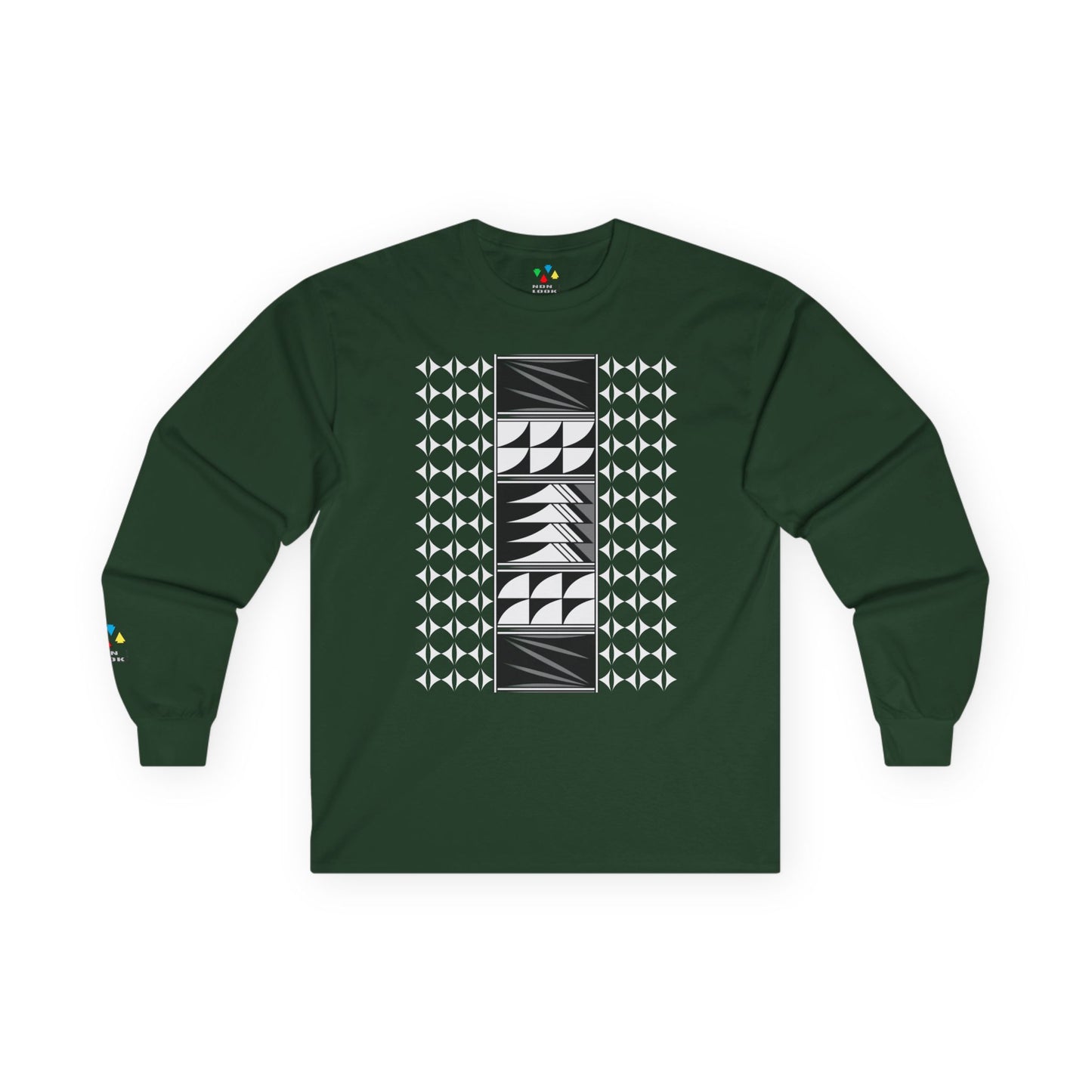 Feather Blessings in Gray Unisex Long Sleeve Tee