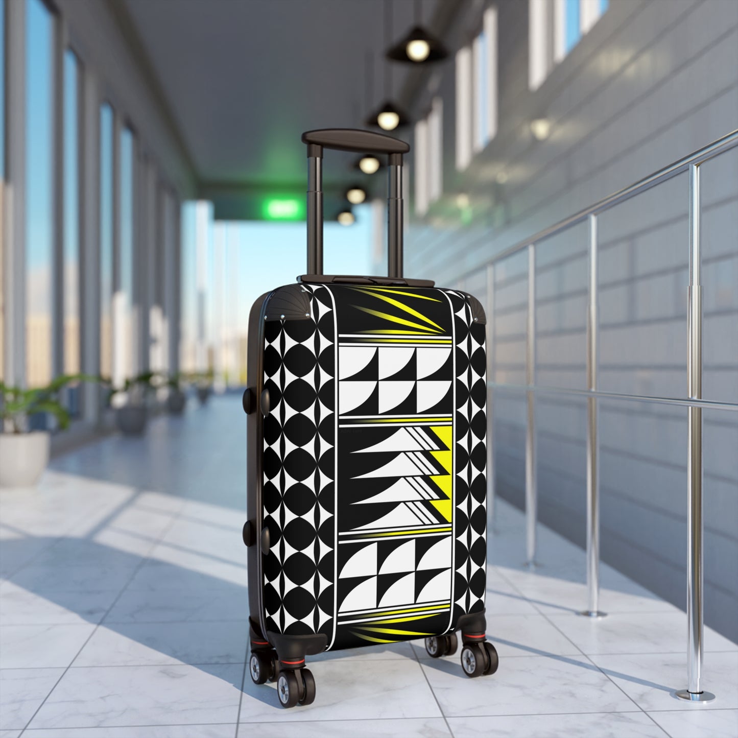 Blessed Feathers in Yellow Suitcases