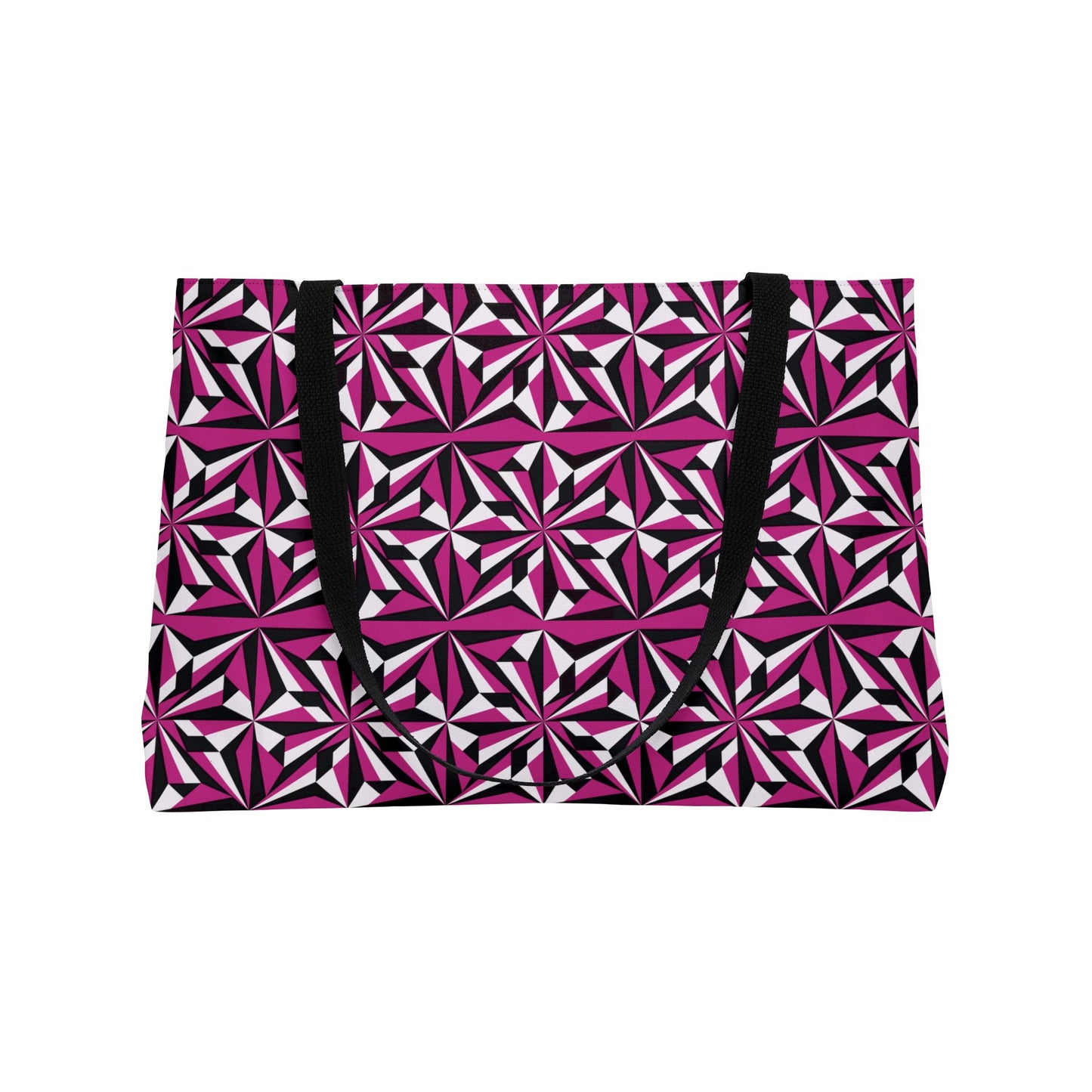 Pink Morning Star Weekender Tote Bag