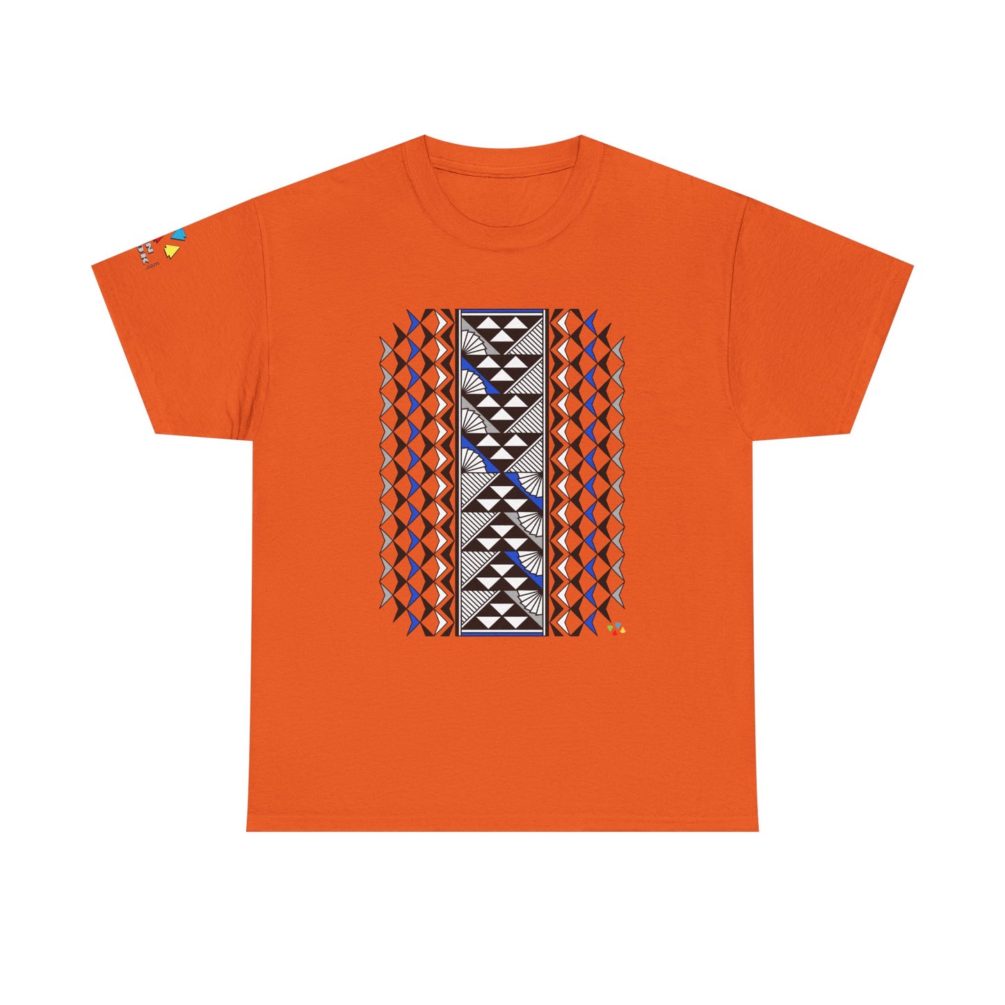 Sun and Rain in Blue/Silver Gildan Unisex Tee