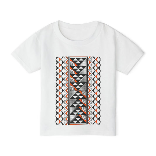 Orange Sun and Rain Toddler T-Shirt