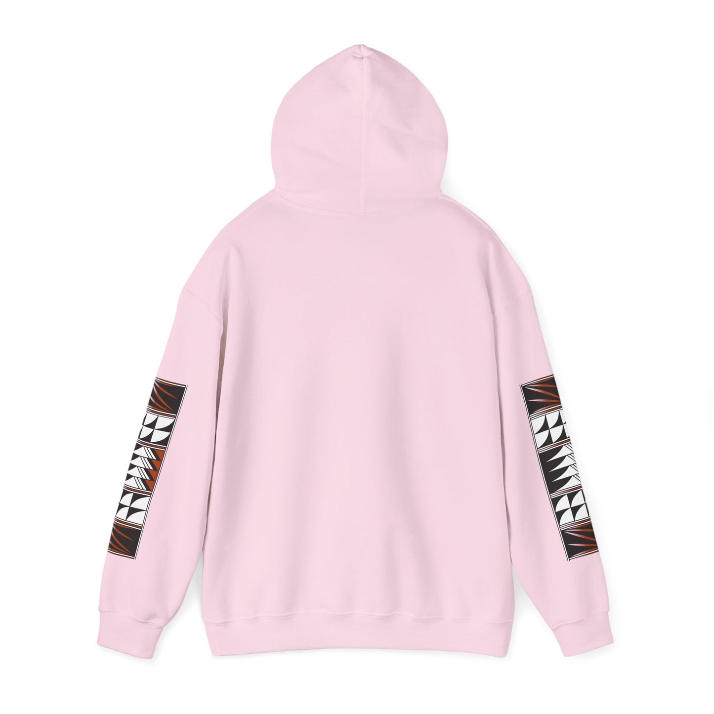 Blessed Feathers in Rust Unisex Hoodie