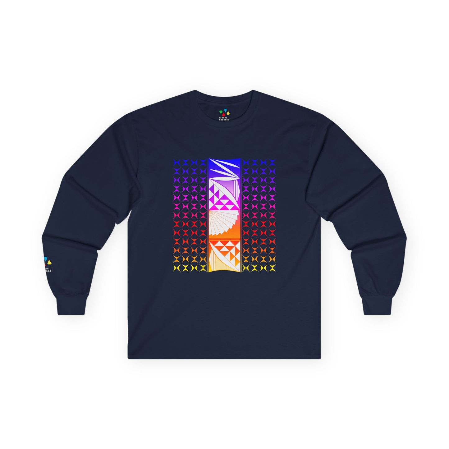 Rainbow Sunrise Unisex Long Sleeve Tee