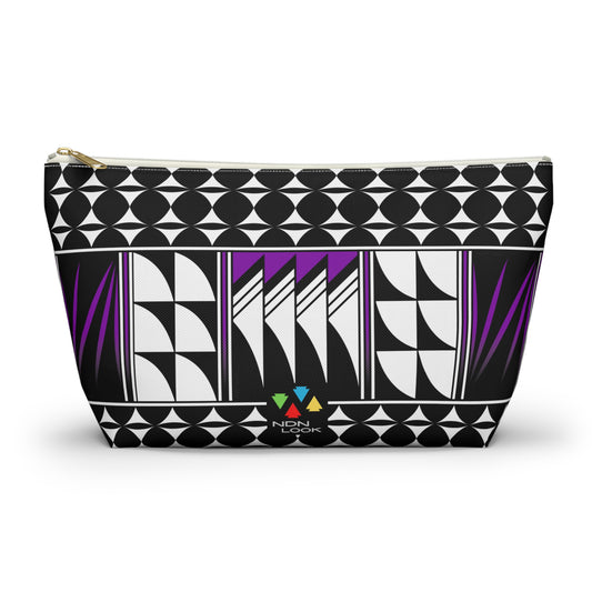 Blessed Feathers in Purple Pouch w T-bottom