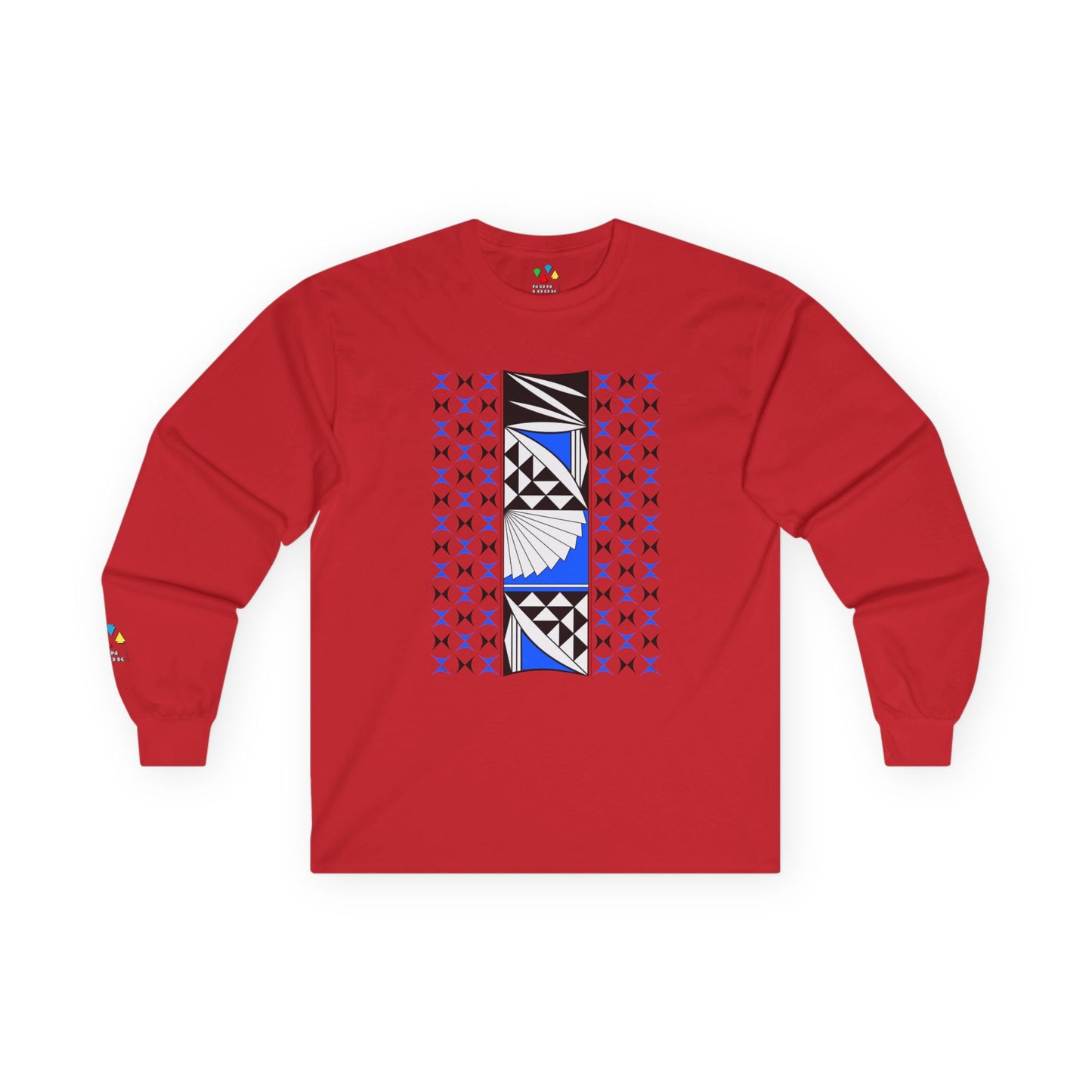 Southwest Sunrise in Blue Unisex Long Sleeve Tee