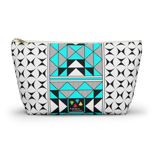 Sacred Mountains in Turquoise Pouch w T-bottom