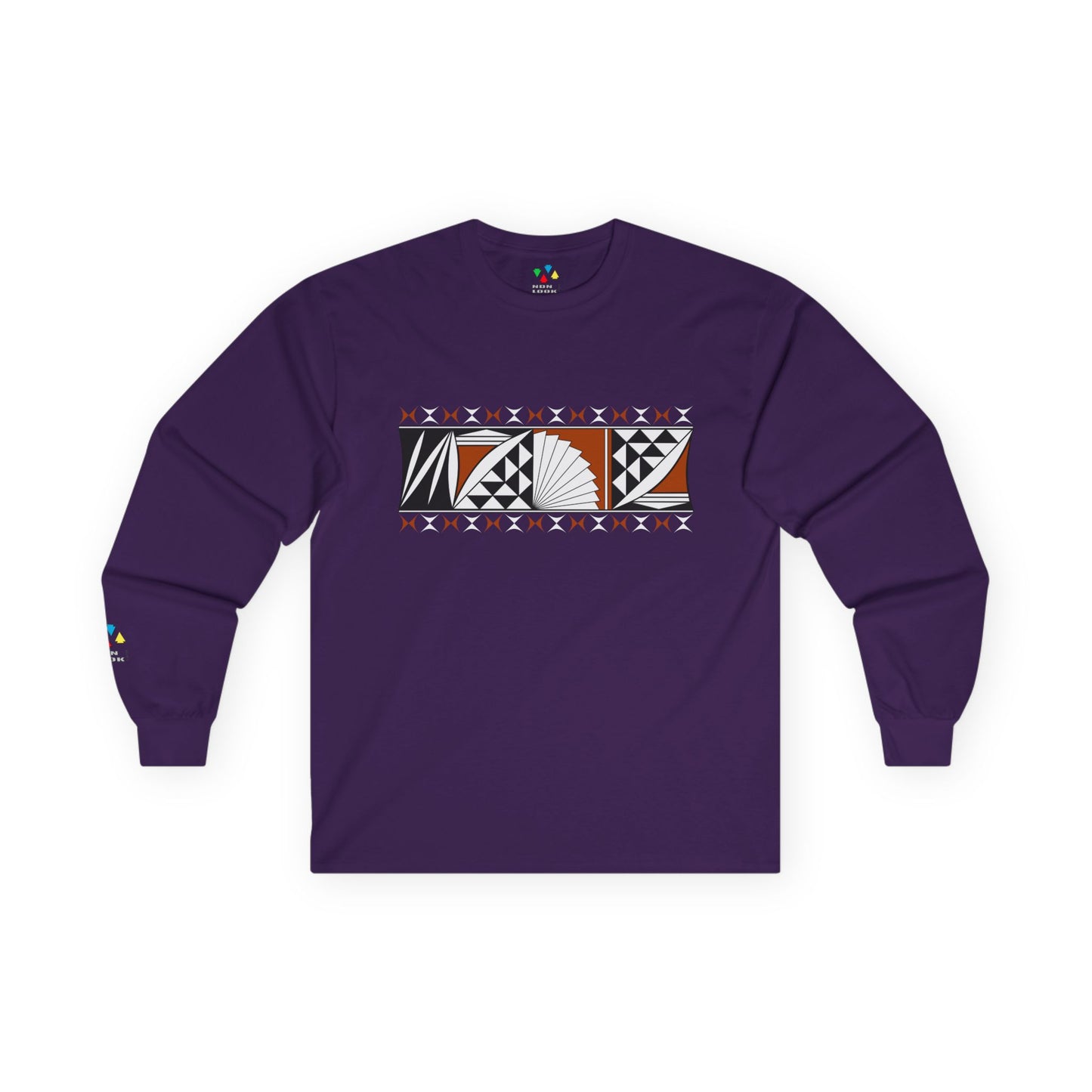 Southwest Sunrise in Rust Unisex Long Sleeve Tee