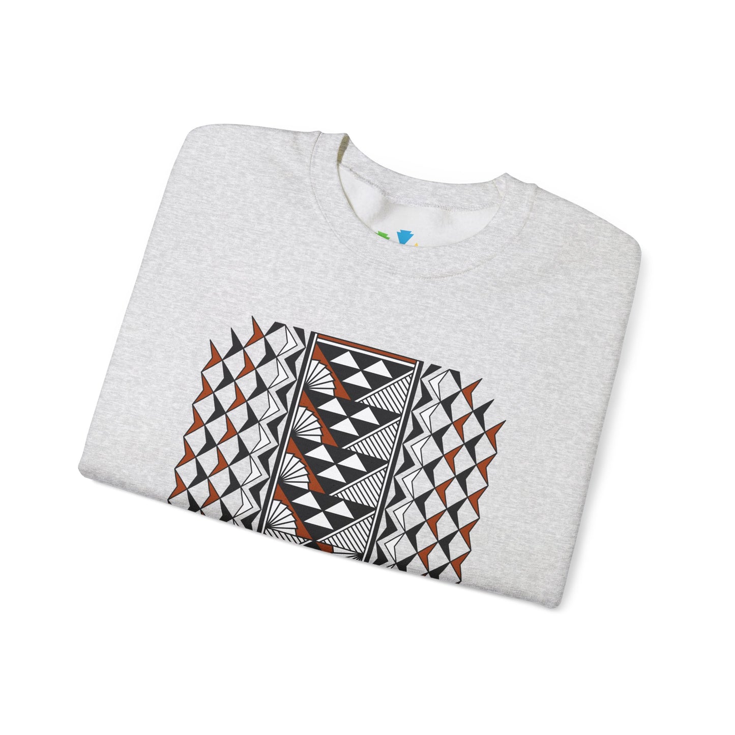 Sun and Rain in Rust Unisex Sweatshirt