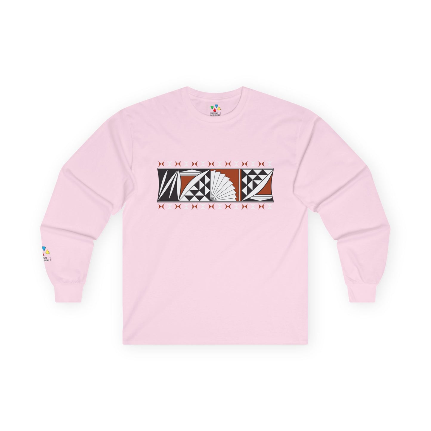 Southwest Sunrise in Rust Unisex Long Sleeve Tee
