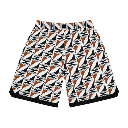 Sacred Sun and Moon Basketball Rib Shorts