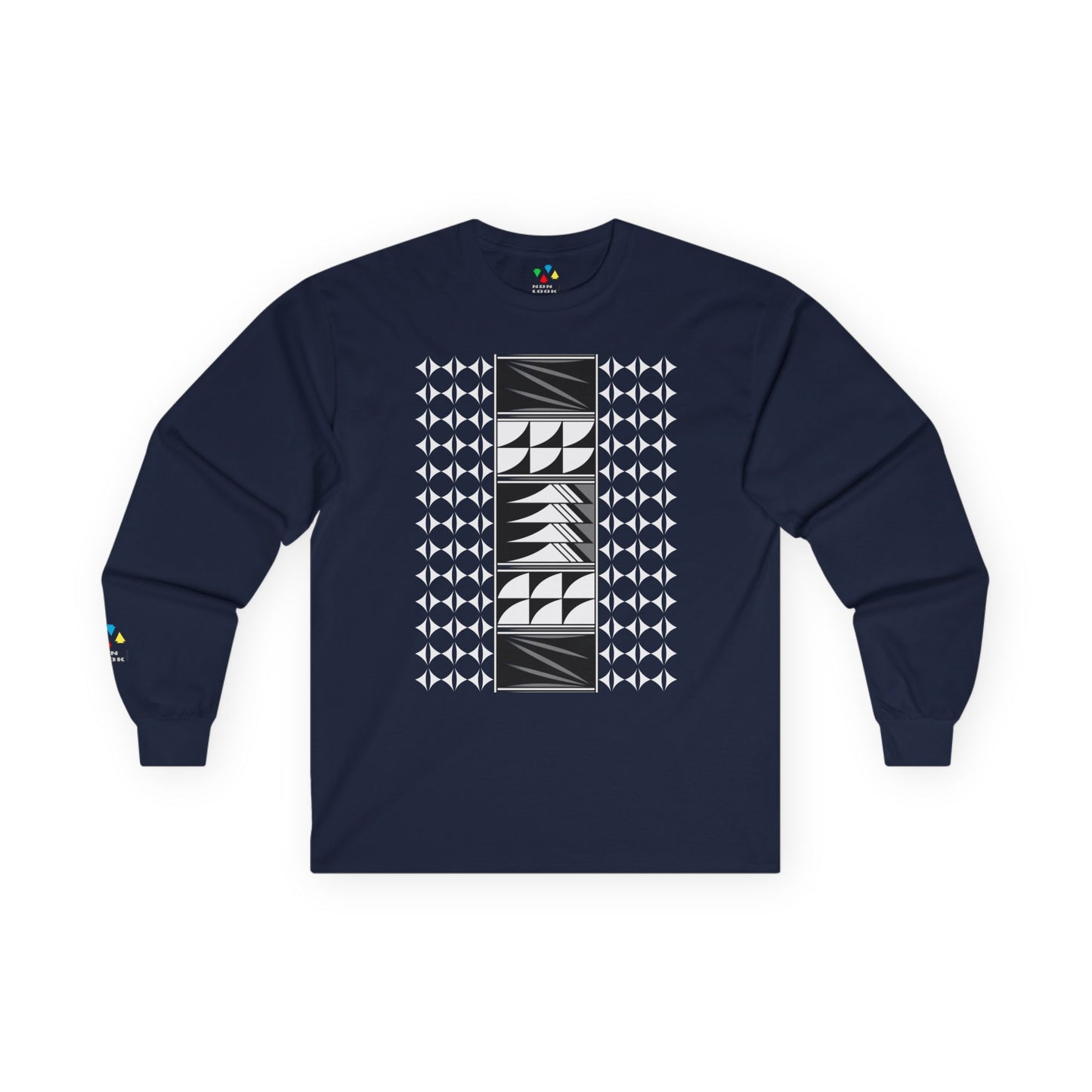 Feather Blessings in Gray Unisex Long Sleeve Tee