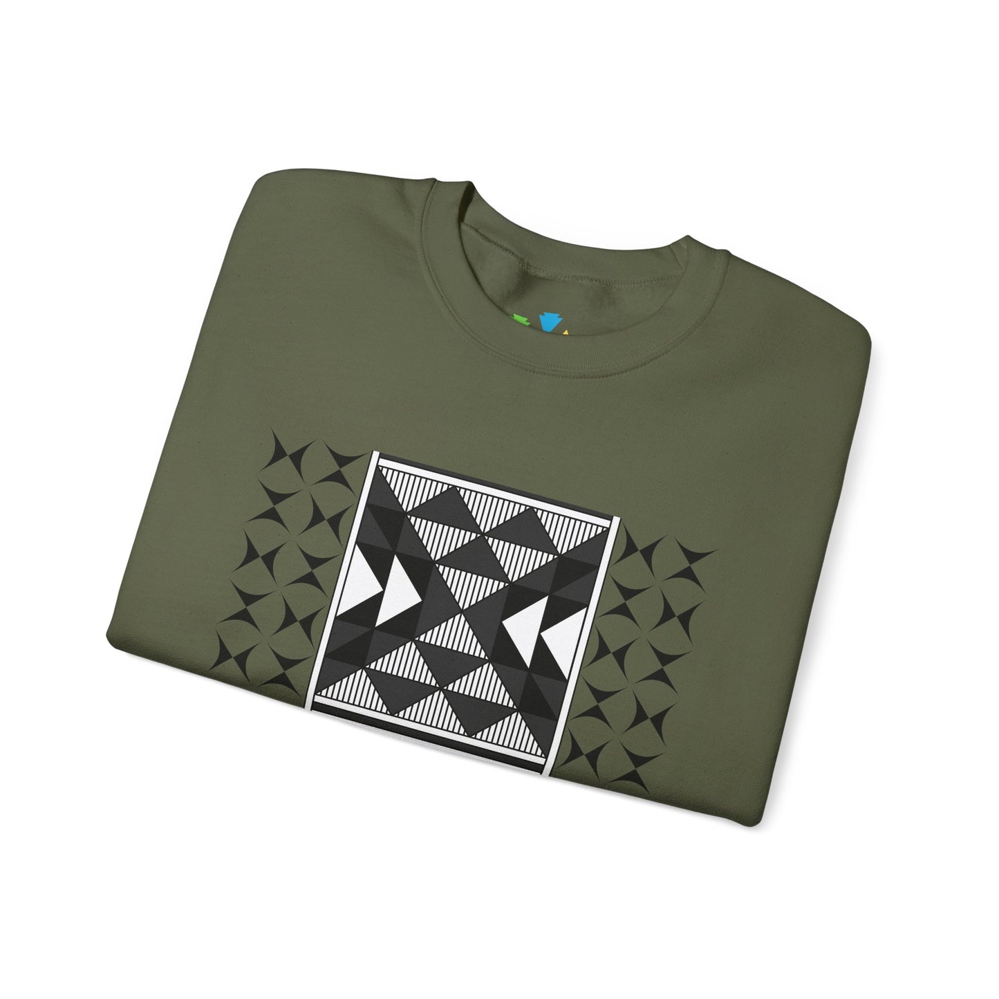 Sacred Mountains in Charcoal Unisex Sweatshirt