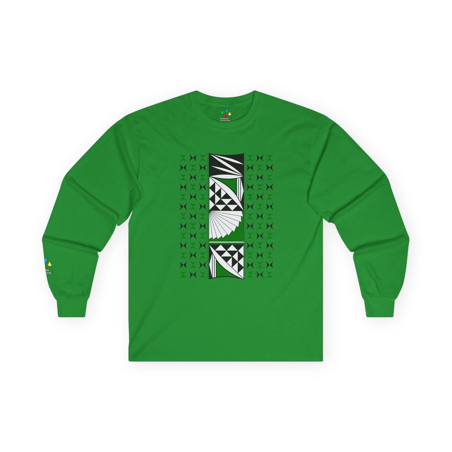 Southwest Sunrise in Green Unisex Long Sleeve Tee