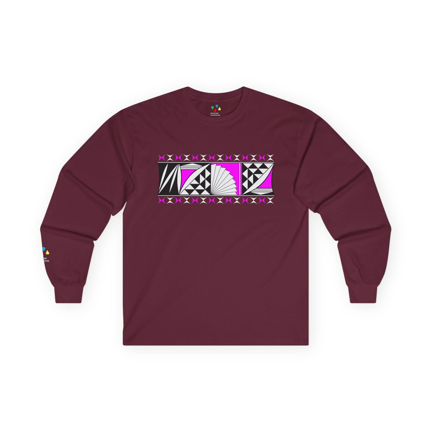 Southwest Sunrise in Pink Unisex Long Sleeve Tee