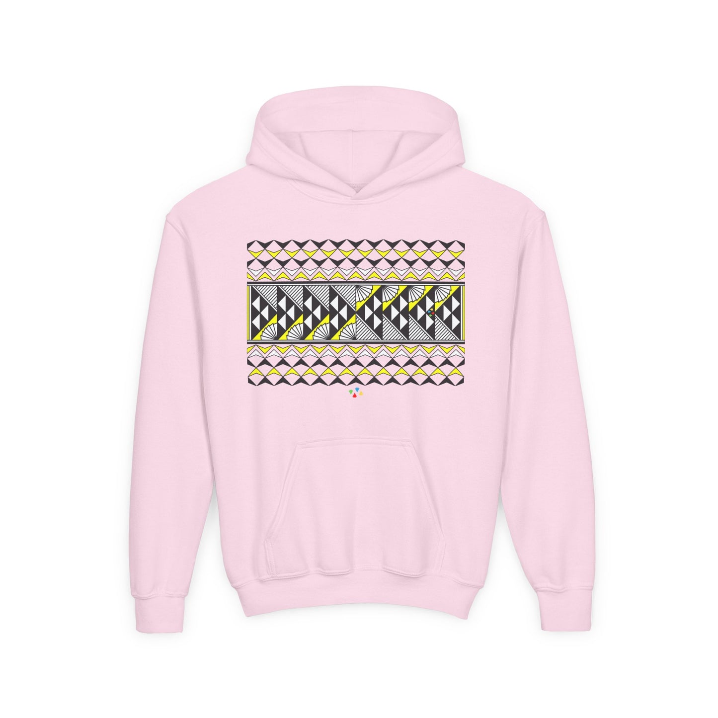 Yellow Rain and Sun Youth Heavy Blend Hooded Sweatshirt