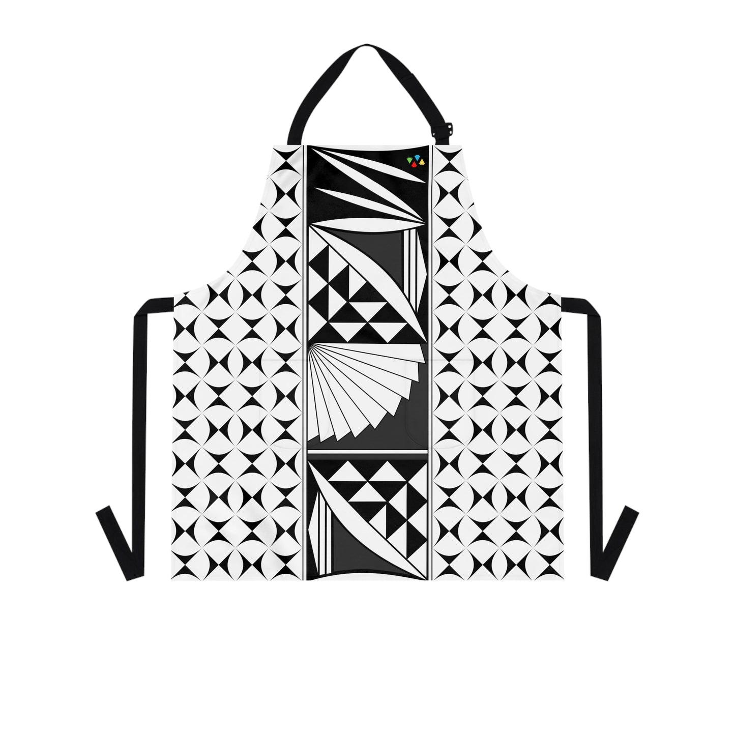 Charcoal Southwest Sunrise Two Pocket Apron