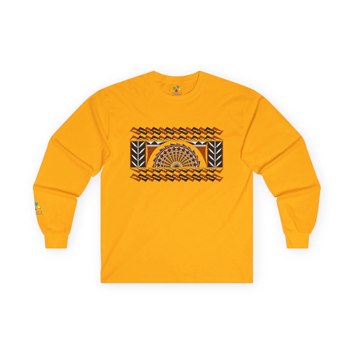 Southwest Sunset in Rust Unisex Long Sleeve Tee